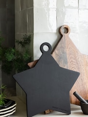 Rockett St George Black Wood Small Serve Board Star - Image 1 of 4