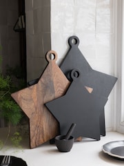 Rockett St George Black Wood Small Serve Board Star - Image 3 of 4