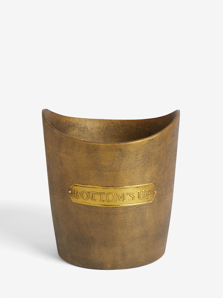 Rockett St George Gold Bottoms Up Champagne Bucket - Image 2 of 3