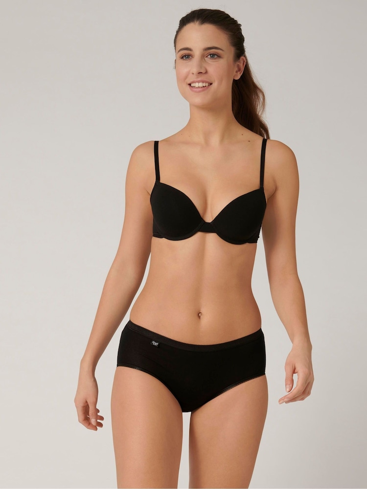 Sloggi Basic+ Midi Knickers Three Pack - Image 2 of 3 Sloggi Basic+ Midi Knickers Three Pack - Image 2 of 3