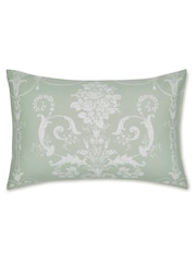 Laura Ashley Set of 2 Fresh Green 200 Thread Count Josette 100% Cotton Pillowcases - Image 4 of 4