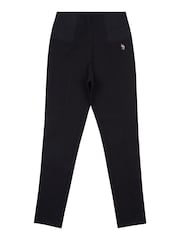 U.S. Polo Assn. Black Womens Elastic Waistband Leggings - Image 4 of 5