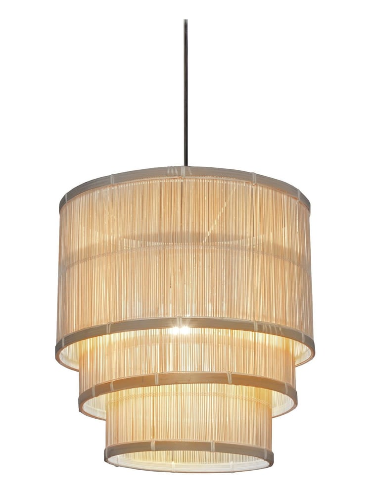 Searchlight Natural Trio Three Tier Shade - Image 2 of 3