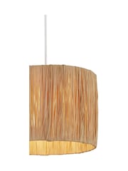 Searchlight Light Natural Willow Raffia Lamp Shade - Image 4 of 4