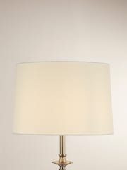 Searchlight Ivory Cream Dawn Tapered Linen Shade - Image 2 of 4
