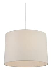 Searchlight Ivory Cream Dawn Tapered Linen Shade - Image 3 of 4