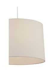 Searchlight Ivory Cream Dawn Tapered Linen Shade - Image 4 of 4