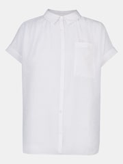 Whistles White Button Through Nicola T-Shirt - Image 4 of 4
