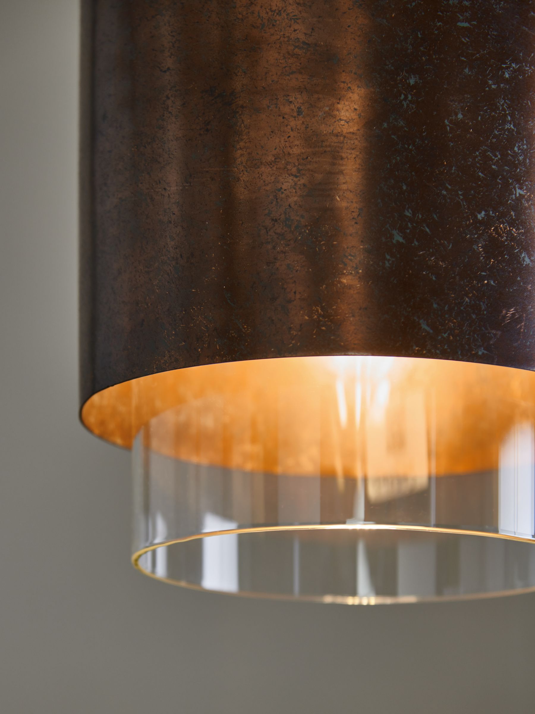 Copper lampshade next top