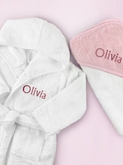 Babyblooms  Personalised Bathrobe with Luxury Hooded Towel - Image 3 of 7