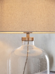Brushed Chrome Brompton Large Table Lamp - Image 3 of 5