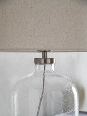 Brushed Chrome Brompton Large Table Lamp - Image 4 of 5