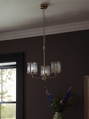 Soft Gold Hertford Ceiling Light Fitting - Image 3 of 9