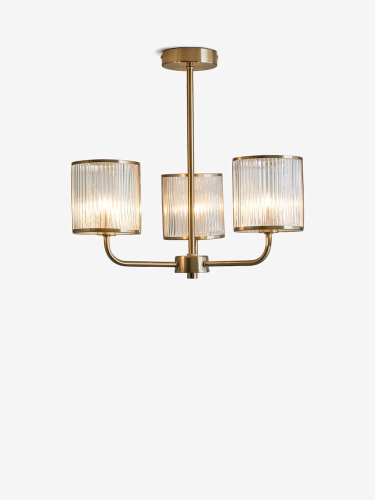 Soft Gold Hertford Ceiling Light Fitting - Image 9 of 9