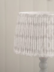 Slate Grey Bobbin Table Lamp - Image 4 of 5
