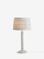 Slate Grey Bobbin Table Lamp - Image 5 of 5