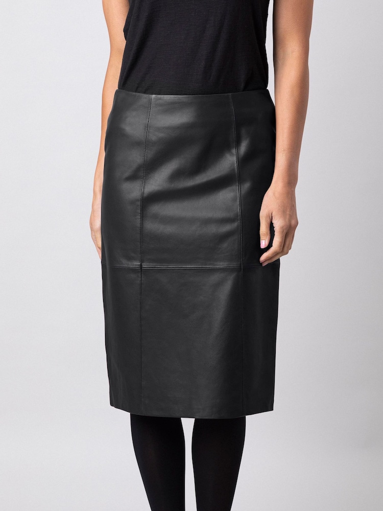 Lakeland Leather High Waisted Leather Pencil Skirt - Image 1 of 2