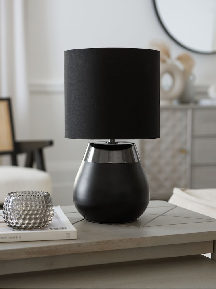 Black Kit Table Lamp - Image 2 of 8