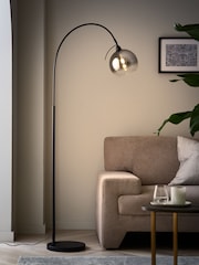 Black Roseville Floor Lamp - Image 1 of 6