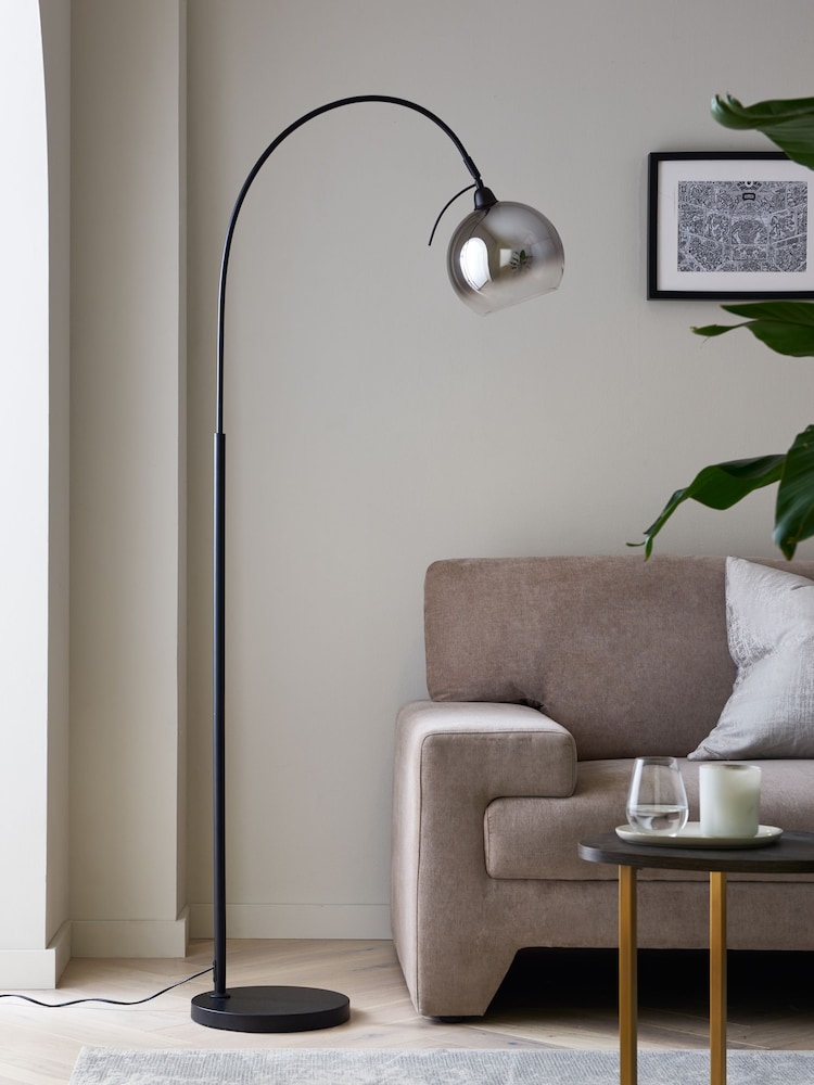 Black Roseville Floor Lamp - Image 2 of 6