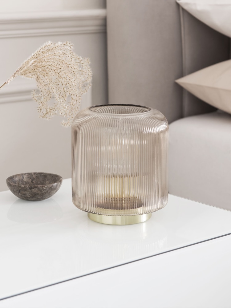 Mink Brown Evie Battery Operated Ambient Lamp - Image 2 of 7