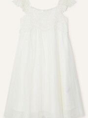 Monsoon Natural Estella Sequin Dress - Image 1 of 2