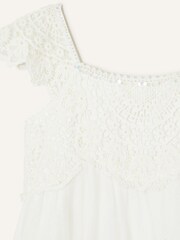 Monsoon Natural Estella Sequin Dress - Image 2 of 2