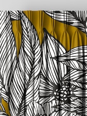 Ted Baker Gold Velvet Vietnm Made to Measure Curtains - Image 5 of 9