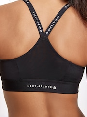 Schwarz - Medium Impact Run Dry Tech – Cropped-BH - Bild 4 von 12