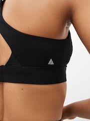 Black Active High Impact Dry Tech Sports Bra B-G - Image 6 of 7