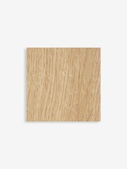 Cream Malvern Oak Effect Space Saving Console - Image 7 of 8