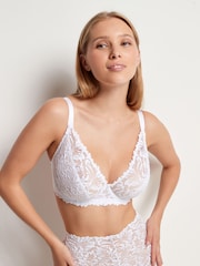 Blanc - Soutien-gorge AE Ultimate Comfort en dentelle - Image 3 de 6