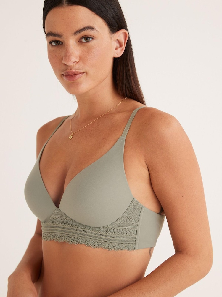 Green Light Pad Non Wire Lounge Bra - Image 2 of 3