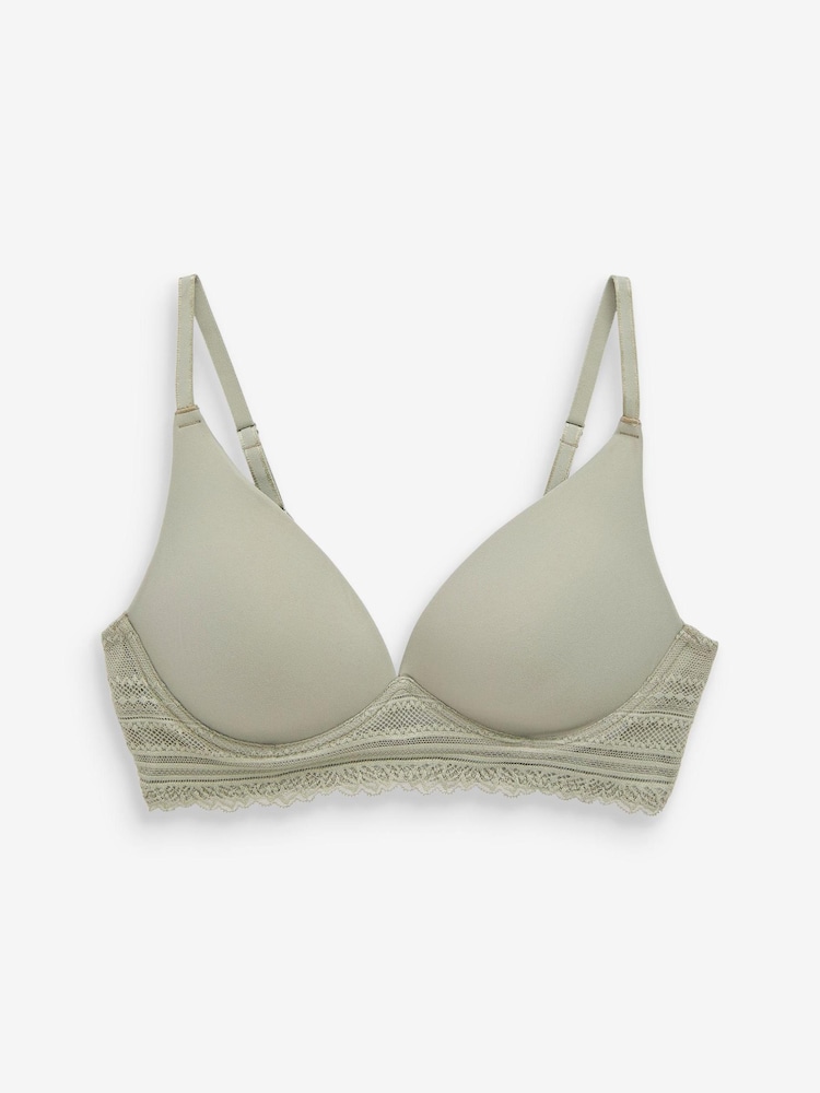 Green Light Pad Non Wire Lounge Bra - Image 3 of 3