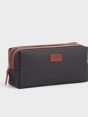 OSPREY LONDON Grantham Glazed Calf Leather Small Washbag - Image 2 of 5