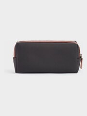 OSPREY LONDON Grantham Glazed Calf Leather Small Washbag - Image 4 of 5