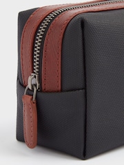 OSPREY LONDON Grantham Glazed Calf Leather Small Washbag - Image 5 of 5