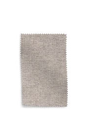 Chunky Weave Mid Natural Wolton Collection Luxe High Back Button Dining Bench - Image 7 of 8