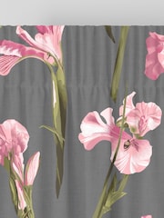Ted Baker Pink Charcoal Wild Iris Made to Measure Curtains - Image 6 of 9