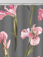 Ted Baker Pink Charcoal Wild Iris Made to Measure Curtains - Image 8 of 9