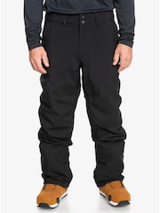 Quiksilver Estate Snow Black Trousers - Image 1 of 9