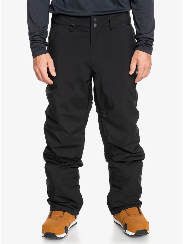 Quiksilver Estate Snow Black Trousers - Image 1 of 9
