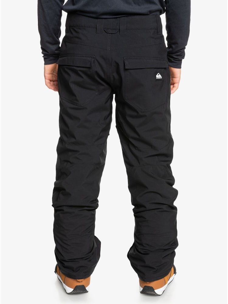 Quiksilver Estate Snow Black Trousers - Image 2 of 9