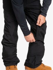 Quiksilver Estate Snow Black Trousers - Image 4 of 9