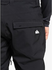 Quiksilver Estate Snow Black Trousers - Image 8 of 9