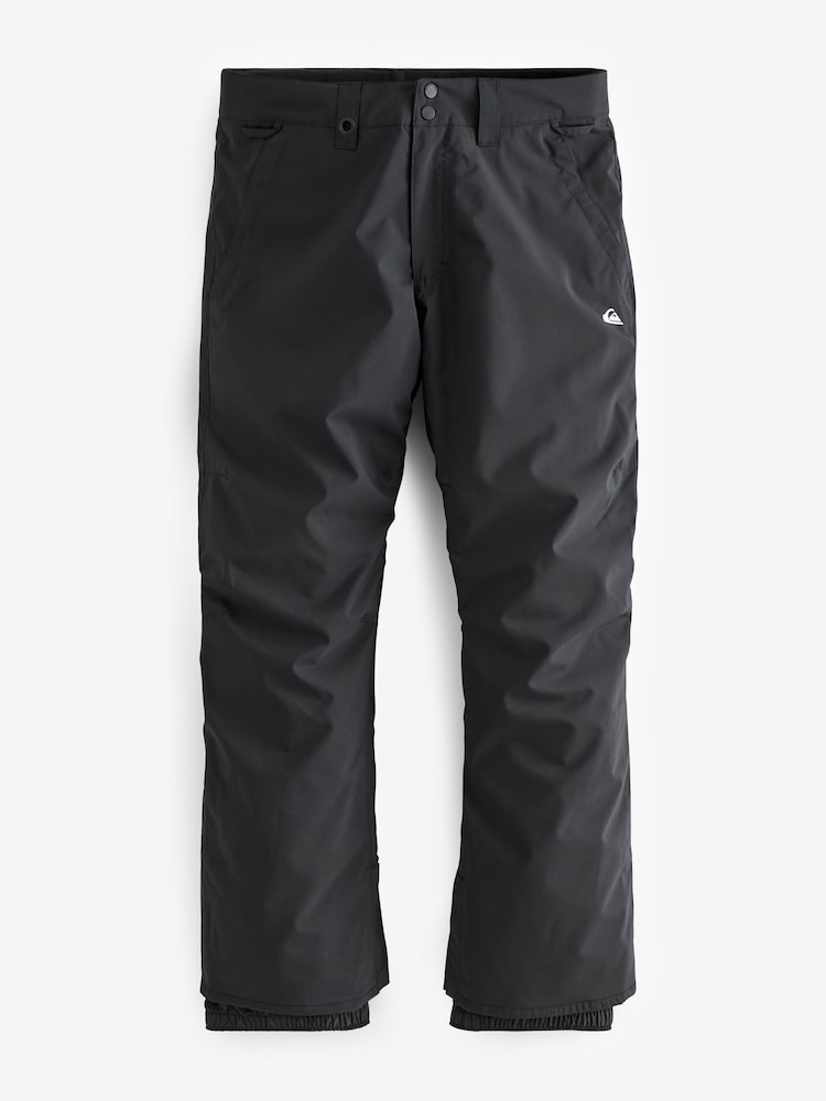 Quiksilver Estate Snow Black Trousers - Image 9 of 9