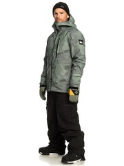 Quiksilver Green Mission Print Ski Jacket - Image 3 of 9
