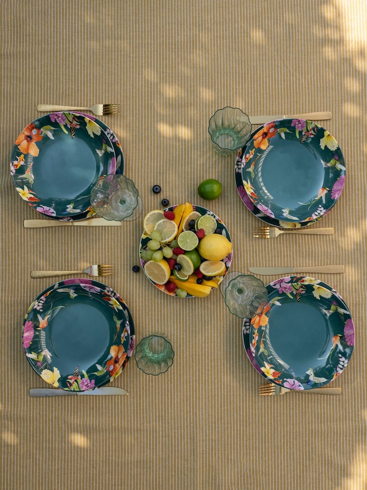 Marjolein Bastin Set of 4 Hummingbirds Plates 22cm - Image 1 of 4