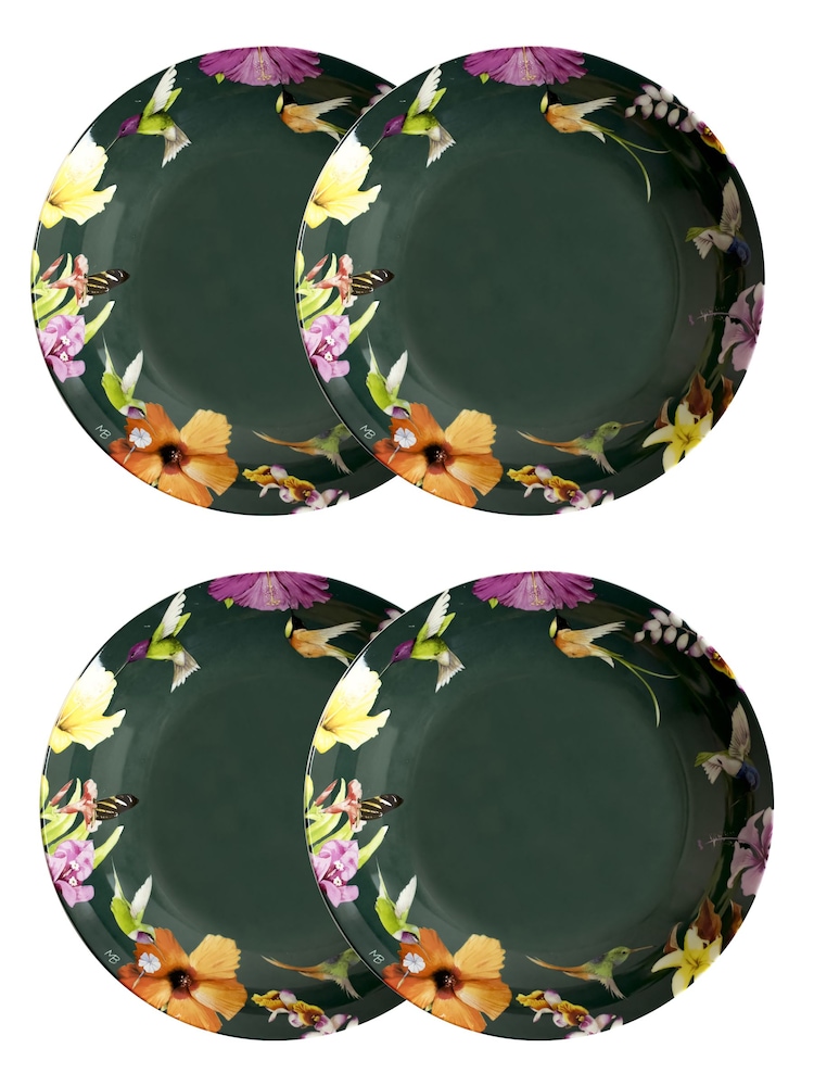 Marjolein Bastin Set of 4 Hummingbirds Plates 22cm - Image 4 of 4