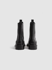 Reiss Black Willow Leather Chelsea Boots - Image 4 of 5